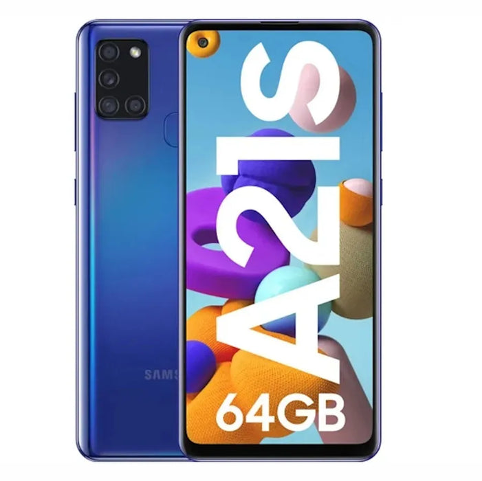 Samsung A21s Azul 4GB 64GB Reacondicionado Reuse Perú